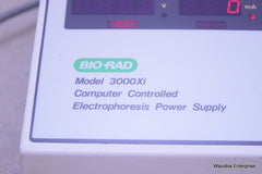 BIO-RAD MODEL 3000XI COMPUTER CONTROLLED ELECTROPHORESIS POWER SUPPLY 3000XI