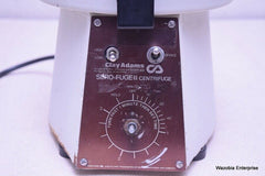 CLAY ADAMS SERO-FUGE II CENTRIFUGE WITH NO ROTOR