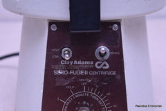 CLAY ADAMS SERO-FUGE II CENTRIFUGE WITH NO ROTOR
