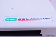 BIO RAD GS-505 SAMPLE EXPOSURE PLATFORM