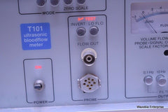 TRANSONIC SYSTEM INC MODEL T101 ULTRASONIC BLOODFLOW METER