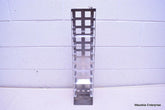 STAINLESS STEEL LAB CRYO STORAGE FREEZER RACK CRYOGENIC 5 ½ x 5 ¾ x26 ½