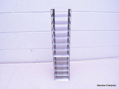 STAINLESS STEEL LABORATORY CRYO STORAGE FREEZER RACK CRYOGENIC 5½ x 5½ x 25¼