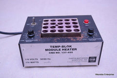 CURTIN MATHESON SCIENTIFIC TEMP-BLOK MODULE HEATER