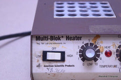 AMERICAN SCIENTIFIC PRODUCT MULTI BLOK HEATER MODEL H2025-1A