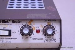 AMERICAN SCIENTIFIC PRODUCT MULTI BLOK HEATER MODEL H2025-1A