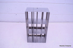 STAINLESS STEEL LABORATORY CRYO STORAGE FREEZER RACK CRYOGENIC 9⅜ x 5½ x 16½