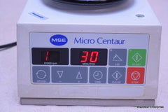 SANYO MSE MICRO CENTAUR MSB010.CX1.1 LABORATORY CENTRIFUGE