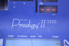 COLIN PRODIGY PRESS MATE II 2220 PATIENT VITAL SIGNS MONITOR