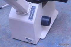 NIKON TMS INVERTED TISSUE CULTURE MICROSCOPE 20X 10X 4 X OBJECTIVES