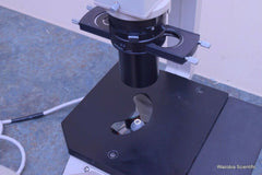 NIKON TMS INVERTED TISSUE CULTURE MICROSCOPE 20X 10X 4 X OBJECTIVES