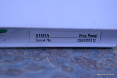 AGILENT 1200 SERIES G1361A PREPARATIVE PREP PUMP HPLC CHROMATOGRAPHY