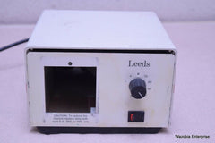 LEEDS FOSTEC 150 WATT FIBER OPTIC MICROSCOPE LIGHT BOX