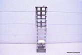 STAINLESS STEEL LABORATORY CRYO STORAGE FREEZER RACK CRYOGENIC 5 ½ x 5 ¾ x26 ½
