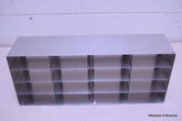 STAINLESS STEEL LABORATORY CRYO STORAGE FREEZER RACK CRYOGENIC 21¾ x 5⅝ x 9