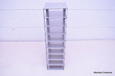 STAINLESS STEEL LABORATORY CRYO STORAGE FREEZER RACK CRYOGENIC 5½ x 5½ x 20½