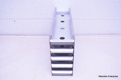 STAINLESS STEEL LABORATORY CRYO STORAGE FREEZER RACK CRYOGENIC 5⅝ X 22 x 12
