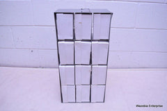 STAINLESS STEEL LABORATORY CRYO STORAGE FREEZER RACK CRYOGENIC 10⅝ x 5½ x 22