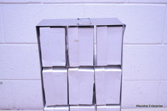 STAINLESS STEEL LABORATORY CRYO STORAGE FREEZER RACK CRYOGENIC 10⅝ x 5½ x 22