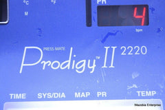 COLIN PRODIGY PRESS MATE II 2220 PATIENT VITAL SIGNS MONITOR