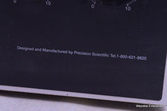 PRECISION SCIENTIFIC MODEL 180 SERIES WATER BATH CAT. NO. 51220064