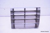 STAINLESS STEEL LABORATORY CRYO STORAGE FREEZER RACK CRYOGENIC 12⅜ x 5⅞ x 9½