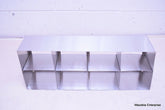 STAINLESS STEEL LABORATORY CRYO STORAGE FREEZER RACK CRYOGENIC 22 x 5 ½ x 8 ⅛