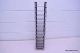 STAINLESS STEEL LABORATORY CRYO STORAGE FREEZER RACK CRYOGENIC 5 ¾ x 5 ½ x 28 ¾