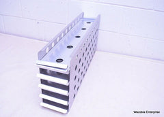 STAINLESS STEEL LABORATORY CRYO STORAGE FREEZER RACK CRYOGENIC 5½ X 27 x 12
