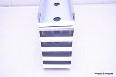 STAINLESS STEEL LABORATORY CRYO STORAGE FREEZER RACK CRYOGENIC 5½ X 27 x 12