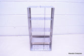 STAINLESS STEEL LABORATORY CRYO STORAGE FREEZER RACK CRYOGENIC 11 X 5½ x 22¼