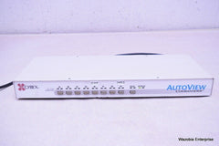 CYBEX AUTOVIEW COMMANDER 520-170-001 8-PORT KVM SWITCH