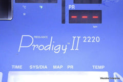 COLIN PRODIGY PRESS MATE II 2220 PATIENT VITAL SIGNS MONITOR