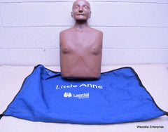 AFRICAN BLACK LAERDAL LITTLE ANNE CPR ADULT MANIKIN BROWN SKIN TRAINER