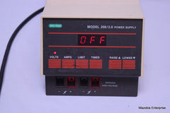 LOT OF 2 BIO RAD MODEL 200/2.0 POWER SUPPLY