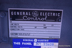 GENERAL ELECTRIC PAN A TROL REFRIGERATOR DATA TURBO MOLECULAR PUMP