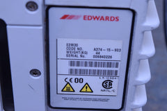 EDWARDS 30 E2M30 DUAL STAGE ROTARY VANE VACUUM PUMP LC MS LC/MS