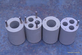 LOT OF 4 CENTRIFUGE SWING ROTOR BUCKETS