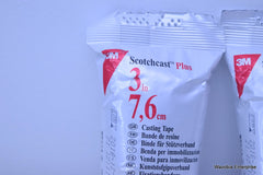 LOT OF 3 3M SCOTCHCAST PLUS 3in 7,6cm REF 82003