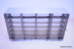STAINLESS STEEL LABORATORY CRYO STORAGE FREEZER RACK
