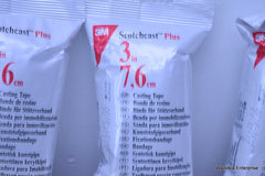 LOT OF 3 3M SCOTCHCAST PLUS 3in 7,6cm REF 82003
