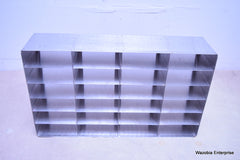 STAINLESS STEEL LABORATORY CRYO STORAGE FREEZER RACK