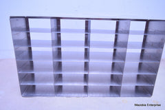 STAINLESS STEEL LABORATORY CRYO STORAGE FREEZER RACK