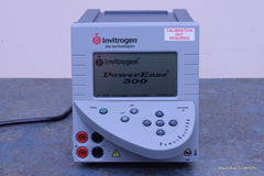 INVITROGEN LIFE TECHNOLOGIES POWEREASE 500 ELECTROPHORESIS POWER SUPPLY