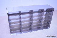 STAINLESS STEEL LABORATORY CRYO STORAGE FREEZER RACK
