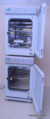 DOUBLE STACKED NUAIRE AUTOFLOW IR DIRECT HEAT CO2 INCUBATOR MODEL NU-5510