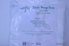 MEDLINE SKIN PREP TRAY WITH CHG