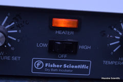 FISHER SCIENTIFIC DRY BATH INCUBATOR CAT. NO 11-718