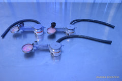 LOT OF 3 HANAU TOUCH-O-MATIC BUNSEN BURNER