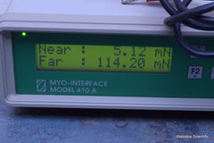 MYO-INTERFACE MODEL 410A S/N 4196052 WITH ACCESSORIES